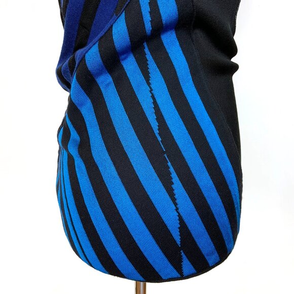 Gucci Cowl Neck Mix Media Knit Sleeveless Top Sz 6-8 - Picture 10 of 16